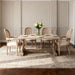 Upholstered Dining Armchair (Set of 2) - Beige Home Essentials
