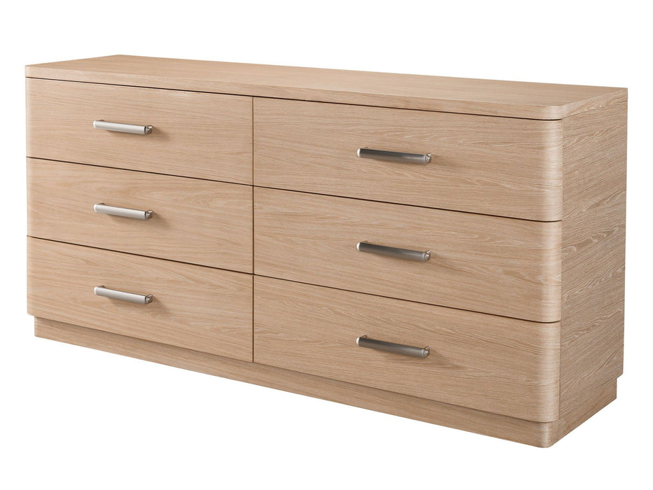 Nomad - Six Drawer Dresser - Light Brown