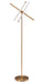Garza - Floor Lamp - Brass Zuo Modern