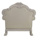Dresden - Chair With 2 Pillows - Synthetic Leather & Bone White ACME