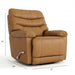 Oslo Antelope - Swivel Glider Recliner With Manual Footrest Home Essentials