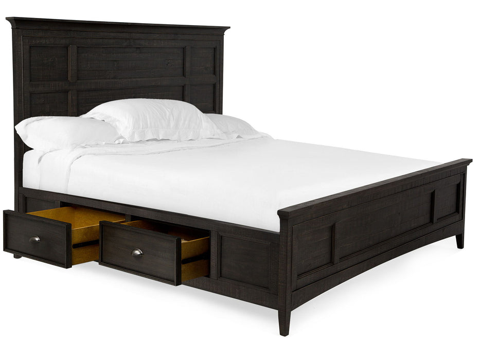Westley Falls - Complete Panel Bed With Storage Rails Magnussen Furniture