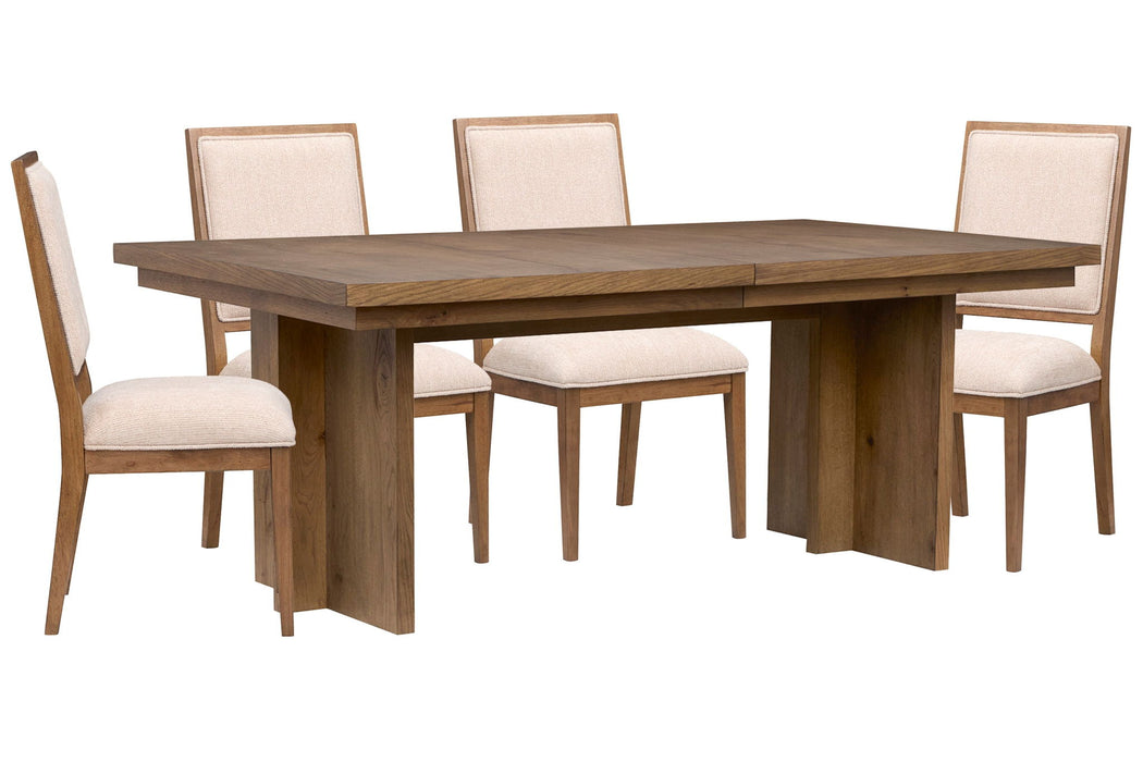 Marcel - Extendable Trestle Dining Table Set Magnussen Furniture