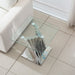 Table With Twisted Fan Shaped Legs Home Essentials