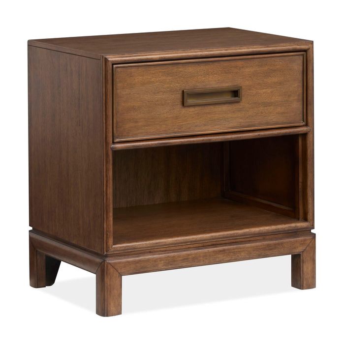 Ridgefield - Open Nightstand - Russet Magnussen Furniture