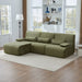 Oversized Sectional Sofa, Living Room Seating With Modular Design Hearth and Haven