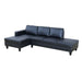 L - Shaped Sectional Sofa With Chaise & Ottoman Home Essentials