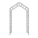 Garden Arch, Climbing Plants Support Outdoor - Black Daily Nest