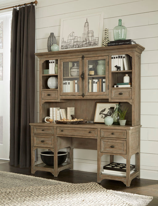 Tinley Park - Desk - Dove Tail Gray Magnussen Furniture