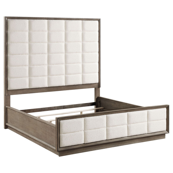 Prescott - Upholstered Panel Bed Furniture Max