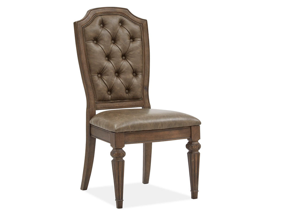 Durango - Wood Dining Side Chair With Upholstered Seat and Back (Set of 2) - Willadeene Brown Magnussen Furniture