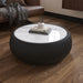 Drum Shaped Coffee Table Home Essentials