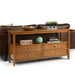 Warm Shaker - Wide Console Sofa Table - Light Golden Brown Simpli-Home