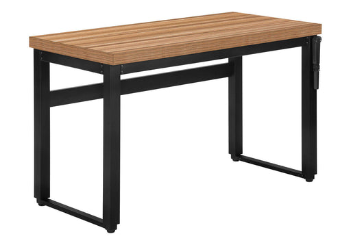 Computer Desk, Home Office, Standing, Adjustable, Laptop, Contemporary & Modern - Brown 8th Street