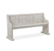 Bronwyn - Bench With Back - Alabaster Magnussen Furniture