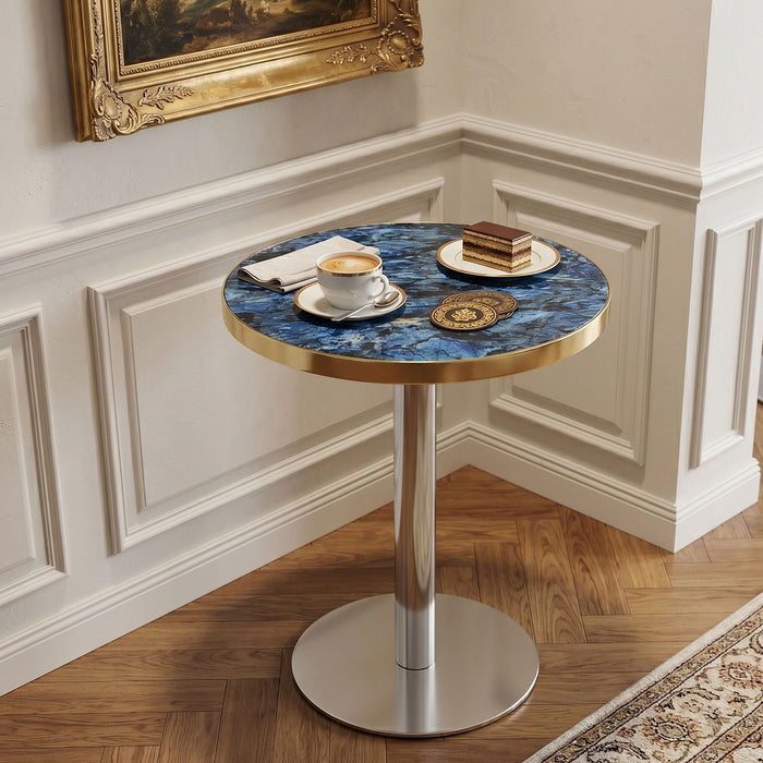 Elegant Modern Round Bistro Table Home Essentials