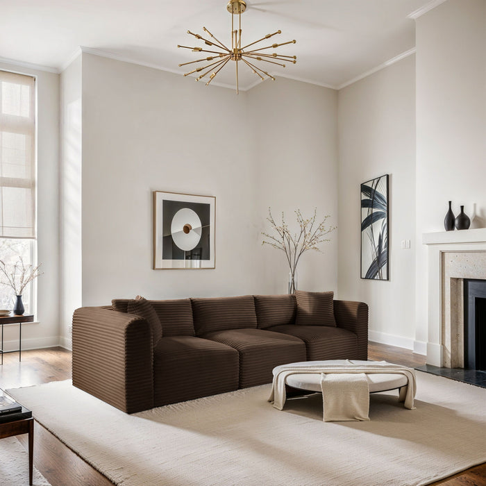 Shaggy - 3 Seat Modular Sofa Meridian Furniture