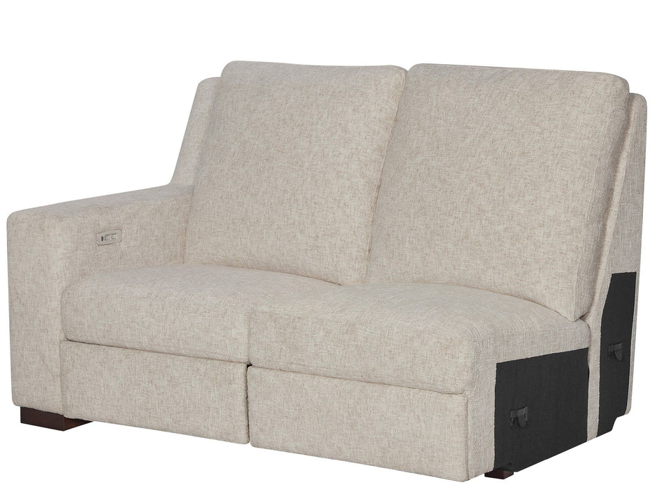 Rhodes - Loveseat LAF - Rani Arctic Universal Furniture