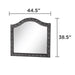 Sophia - Tufted Mirror - Gray Matrix Furniture Group