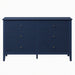 Modern 6 Drawer Fluted Dresser Home Essentials