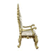 Desiderius - Arm Chair (Set of 2) - Antique Gold & Hand-Painted Brown ACME
