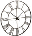 Paquita - Wall Clock - Antique Silver Signature Design by Ashley®