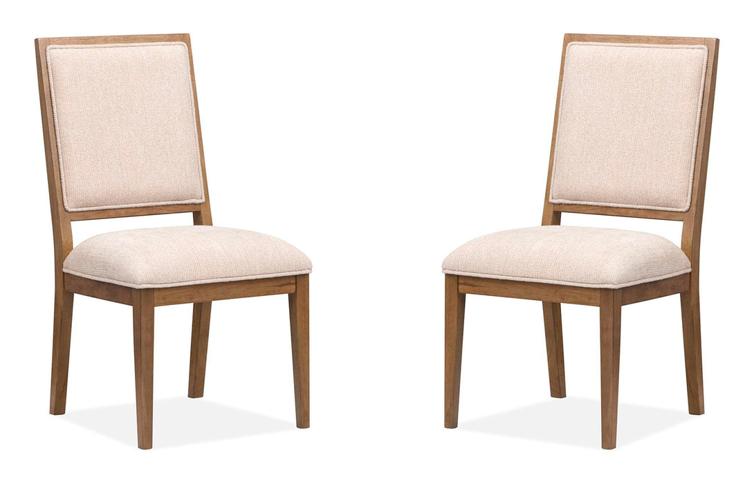 Marcel - Upholstered Side Chair (Set of 2) - Harvest Brown Magnussen Furniture
