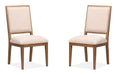 Marcel - Upholstered Side Chair (Set of 2) - Harvest Brown Magnussen Furniture