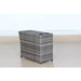 Shick Outdoor Side Table - Gray Mix LSI Patio Furniture