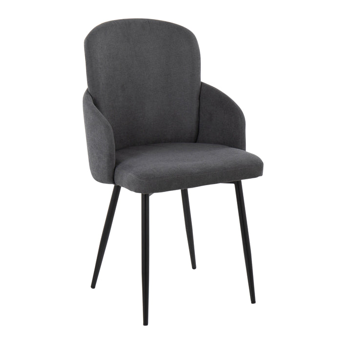 Dahlia - Contemporary Elegant Design Dining Chair (Set of 2)