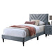 Bed Set With Adjustable Headboard Home Essentials