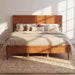 Classic Platform Bed Frame With Panel Headboard Artistry At Home