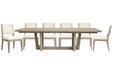 Braelyn - Extendable Trestle Dining Table Set Magnussen Furniture