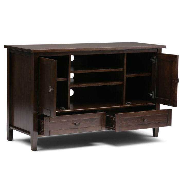 Warm Shaker - TV Media Stand Handcrafted Simpli-Home