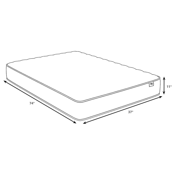 Constance - 11" Tight Top Hybrid Mattress With Firm Quilt Foam And Responsive Coil Core Furniture Max