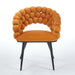Modern Chair With Tube Legs, Soft Cushions And Comfortable Backrest Home Essentials