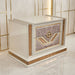 Omari - 2 Drawer Nightstand - Beige Matrix Furniture Group