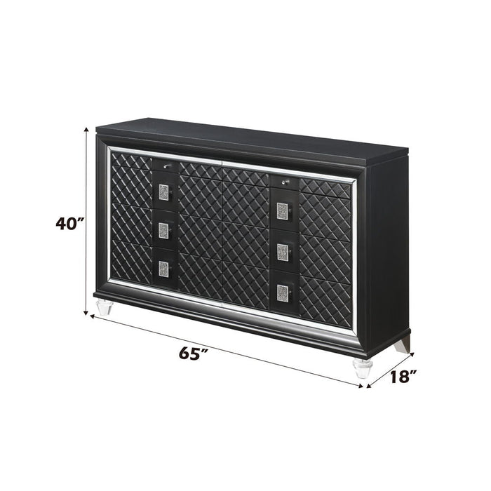 Sawyer - Dresser - Metallic Gray ACME