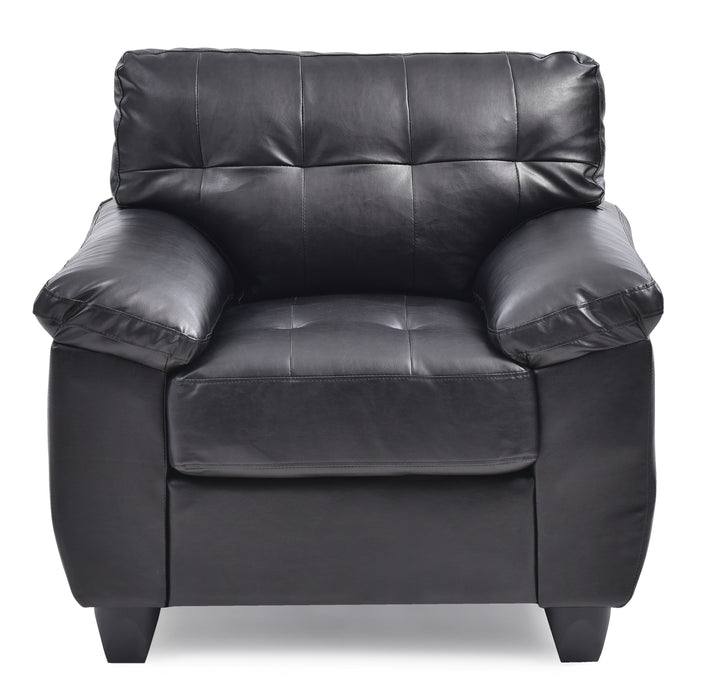 Glory Furniture Gallant Chair, Black