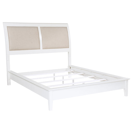Talia - Queen Bed - White Furniture Max