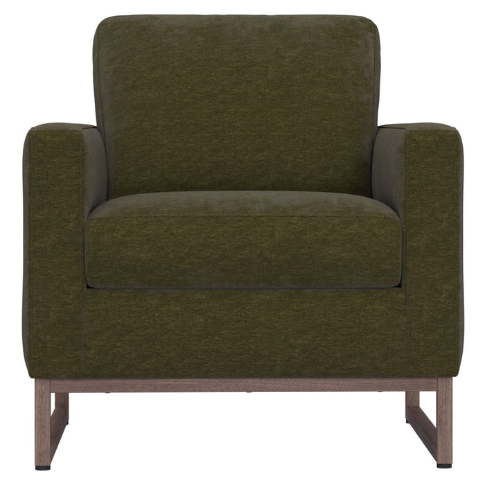 Accent Chair With Track Arm Design Emerald Home