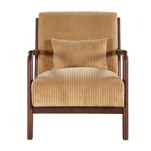 Upholstered Armchair With Back Support Pillow Home Essentials