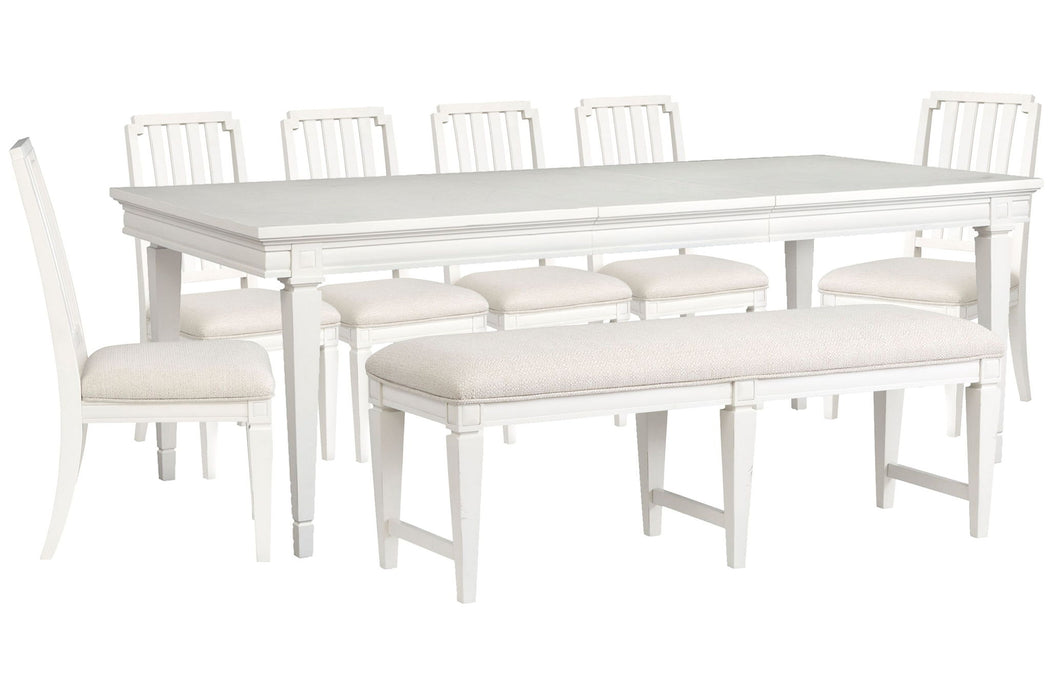 Willowbrook - Extendable Rectangular Dining Table Set Magnussen Furniture