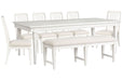 Willowbrook - Extendable Rectangular Dining Table Set Magnussen Furniture