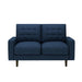 Loveseat Sofa, Tufted Back Upholstered 2 Seat Couch US Pride