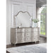 Colwood - 9 Drawer Dresser With Mirror - Silver Furniture Max