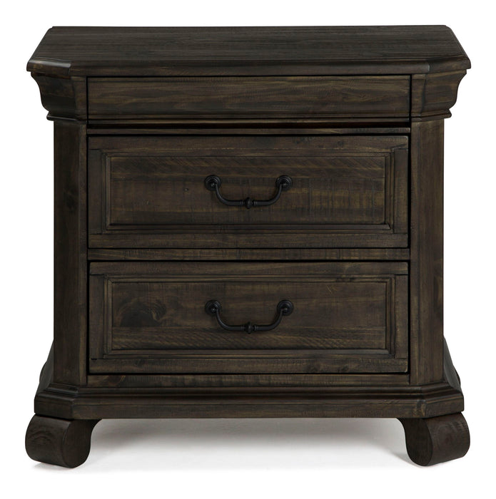 Bellamy - Drawer Nightstand - Peppercorn Magnussen Furniture