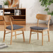 Dining Chairs With Cushioned Seat (Set of 2) Noble House