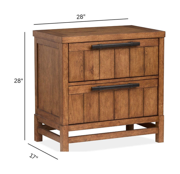 Conway - Drawer Nightstand - Honey Wheat Magnussen Furniture