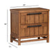 Conway - Drawer Nightstand - Honey Wheat Magnussen Furniture
